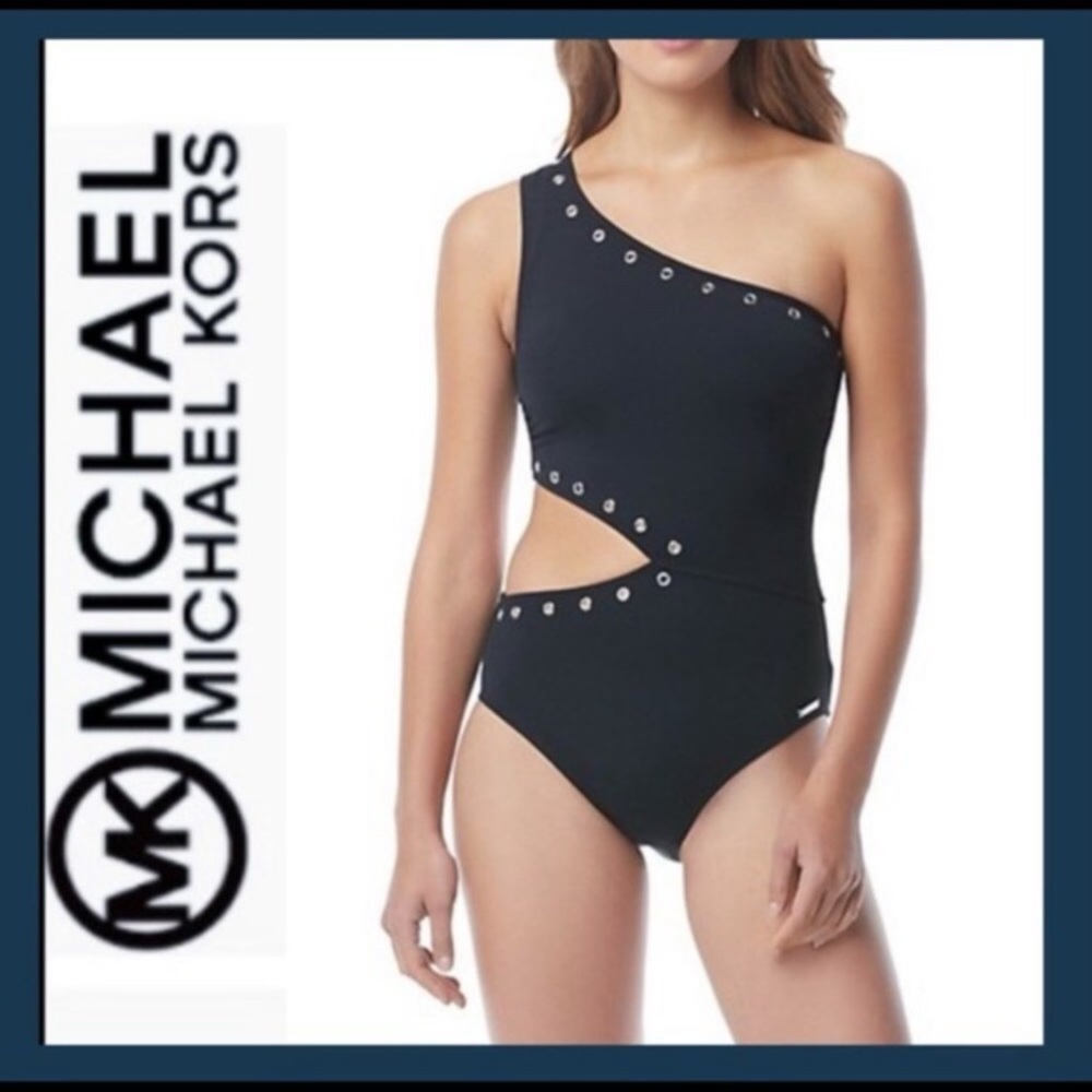 Navy Blue Michael Kors Swim Suit